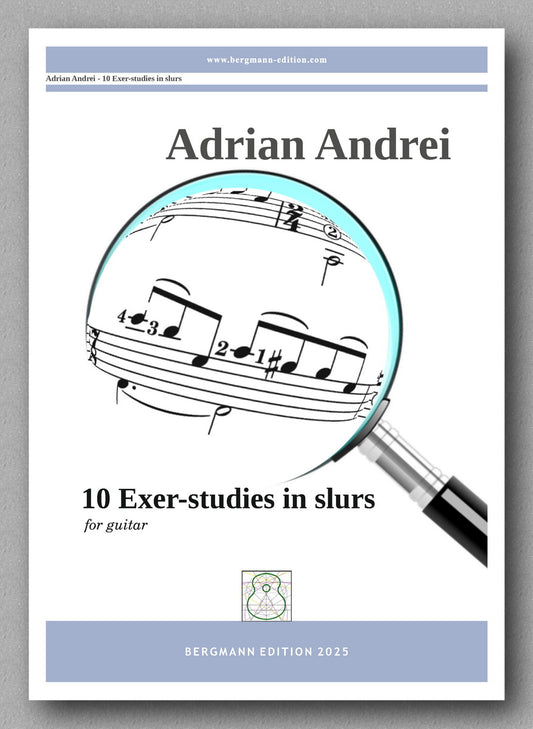 Adrian Andrei, 10 Exer-studies in slurs - preview of the cover