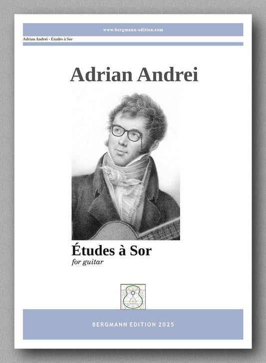 Adrian Andrei, Études à Sor - preview of the cover