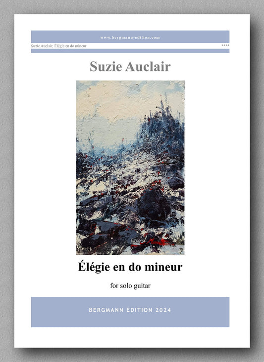 Élégie en do mineur by Suzie Auclair - preview of the cover