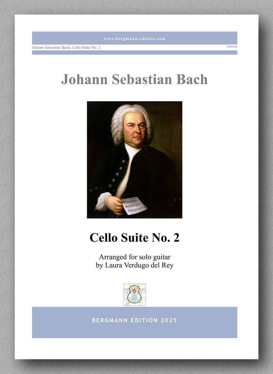Johann Sebastian Bach, Cello Suite No. 2, BWV 1008 - preview of the cover