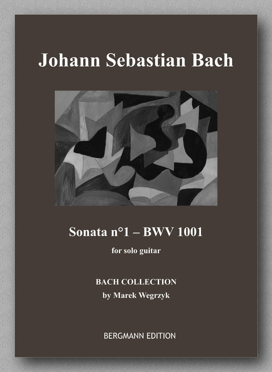 J.S.Bach, Sonata n°1 – BWV 1001 - preview of the cover