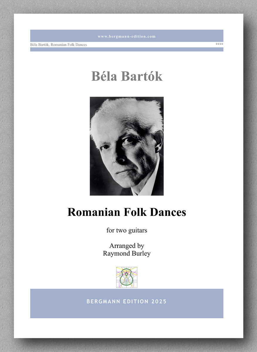 Béla Bartók, Romanian Folk Dances. Preview of the cover.