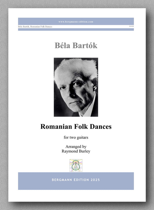 Béla Bartók, Romanian Folk Dances. Preview of the cover.