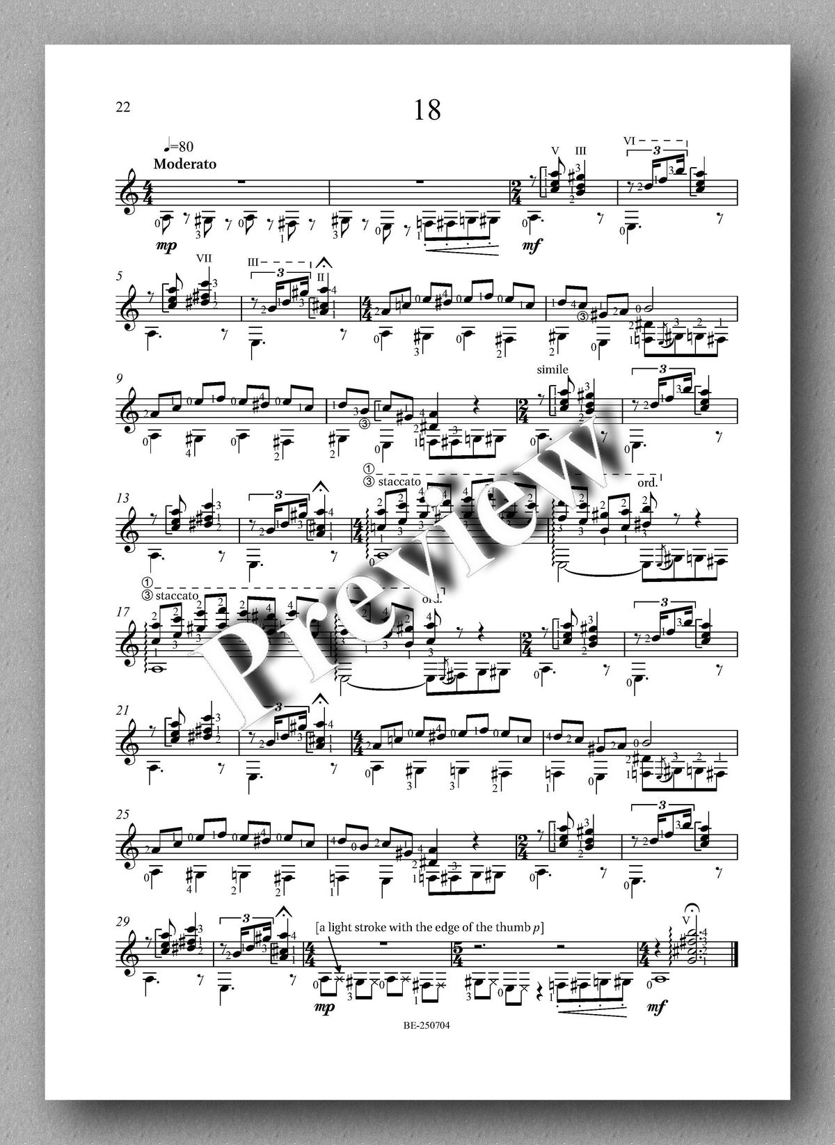 Sheet music with musical notation on a white background