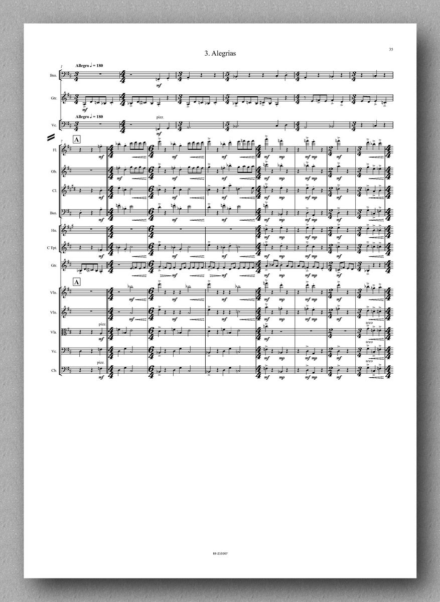 Roland Chadwick, Concerto Canarios - preview of the music score 3