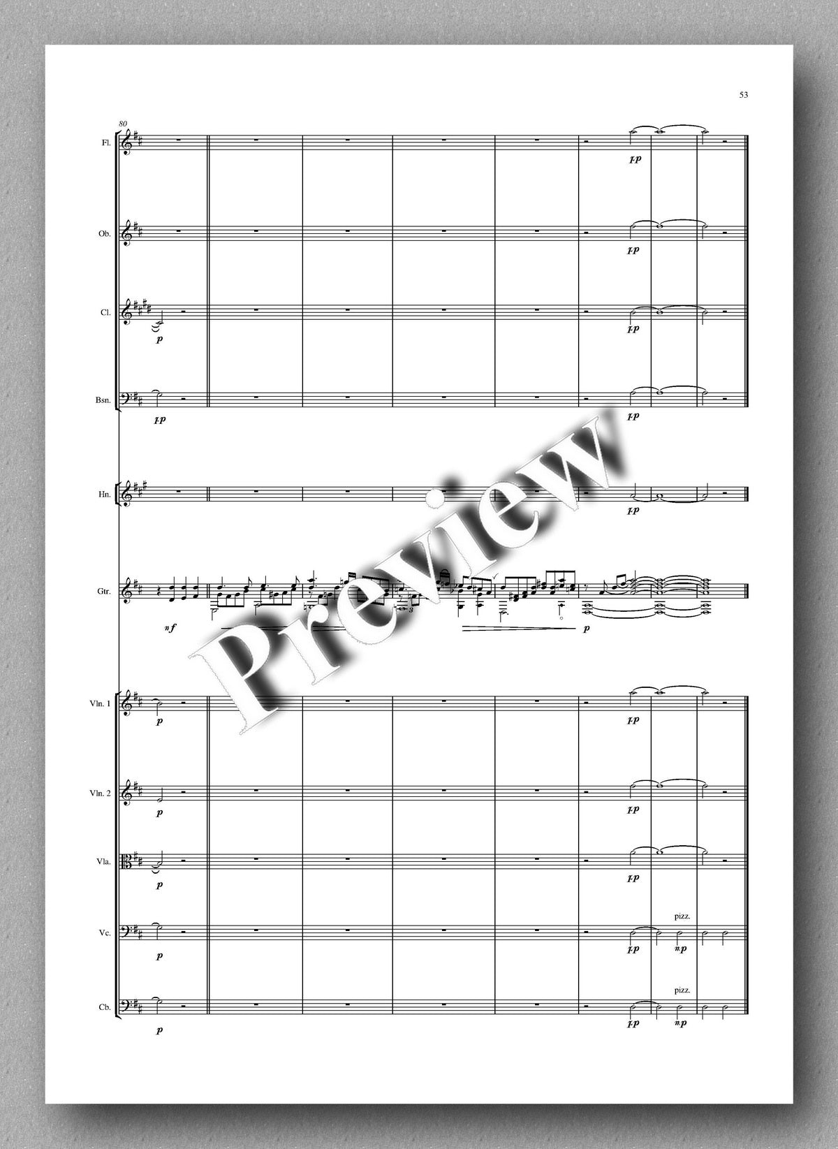 Roland Chadwick - Concerto Brasileiras - preview of the music score 6