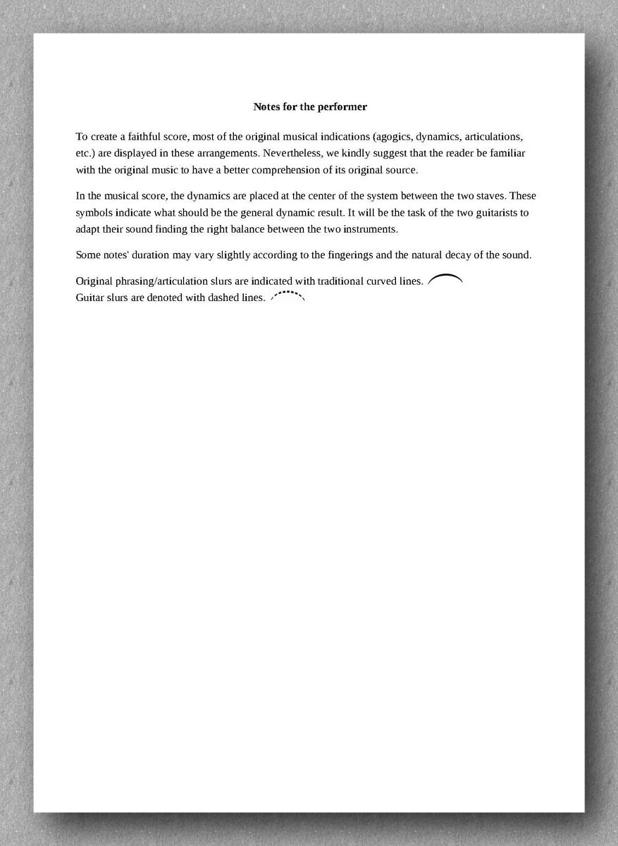 Lieder vol. 3, by Franz Schubert - preview of the notes for the performer
