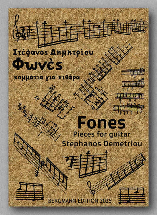 Stephanos Demetriou, Fones - preview of the cover