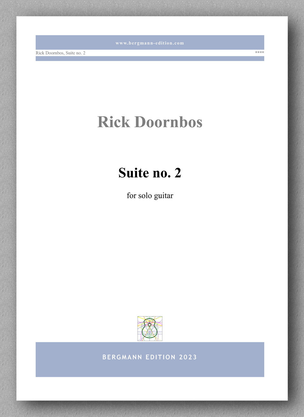 Suite No. 2 by Rick Doornbos - preview of the cover