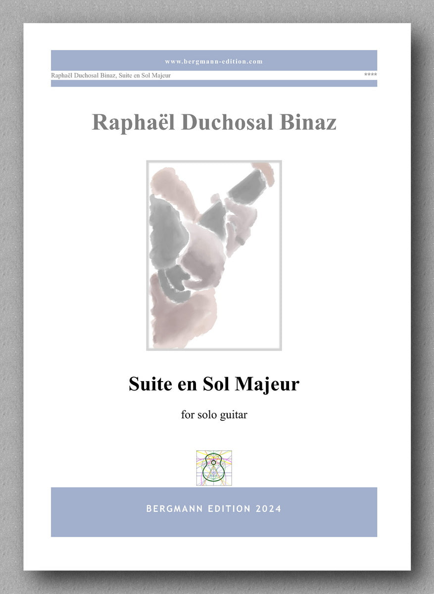 Suite en Sol Majeur, by Raphaël Duchosal Binaz - preview of the cover