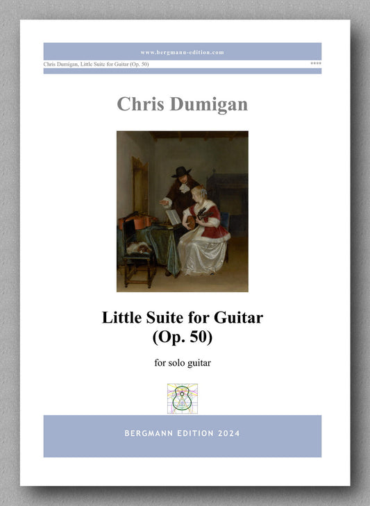 Chris Dumigan, Little Suite for Guitar (Op. 50) - PREVIEW OF THE COVER