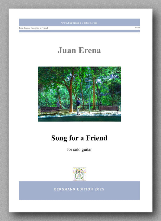 Juan Erena, Song for a Friend - preview of the cover