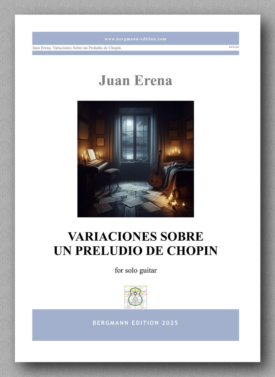 Juan Erena, VARIACIONES SOBRE UN PRELUDIO DE CHOPIN - preview of the cover