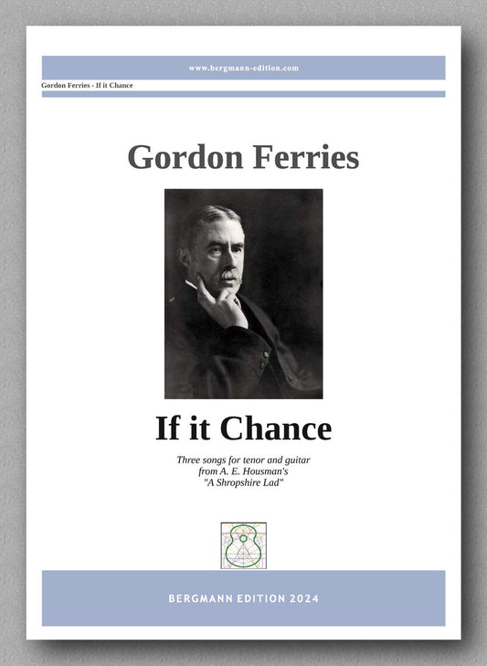 Gordon Ferries, If it Chance - preview of the cover