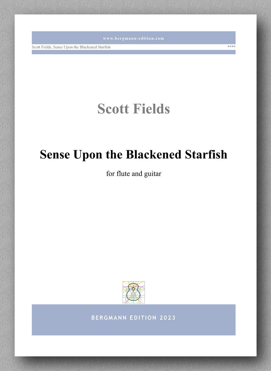 Scott Fields, Sense Upon the Blackened Starfish - preview of the cover