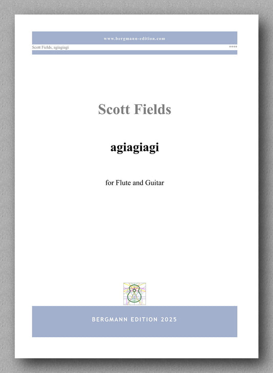 Scott Fields, agiagiagi - preview of the cover