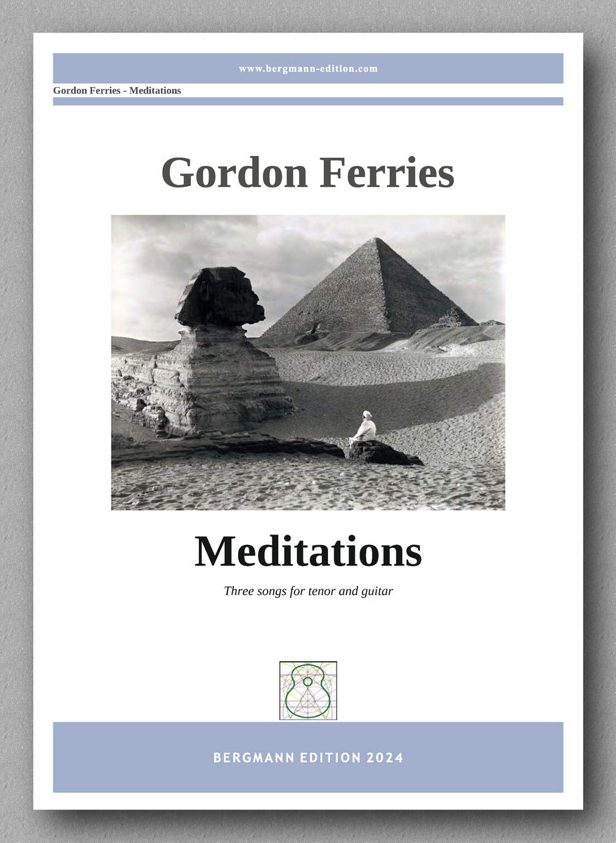 Gordon Ferries, Meditations - preview of the cover