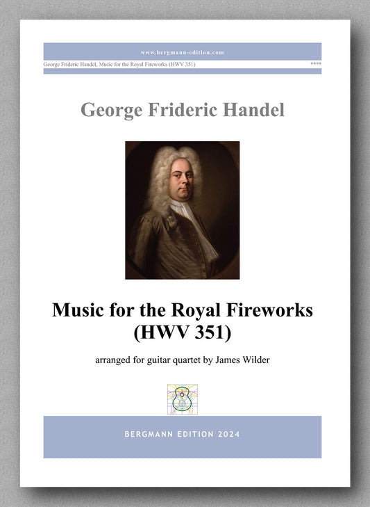 George Frideric Handel, Music for the Royal Fireworks (HWV 351) - preview of the cover
