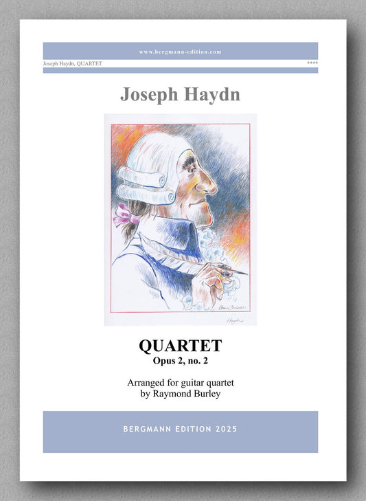 Joseph Haydn, Quartet, Opus 2, no. 2 - preview of the cover