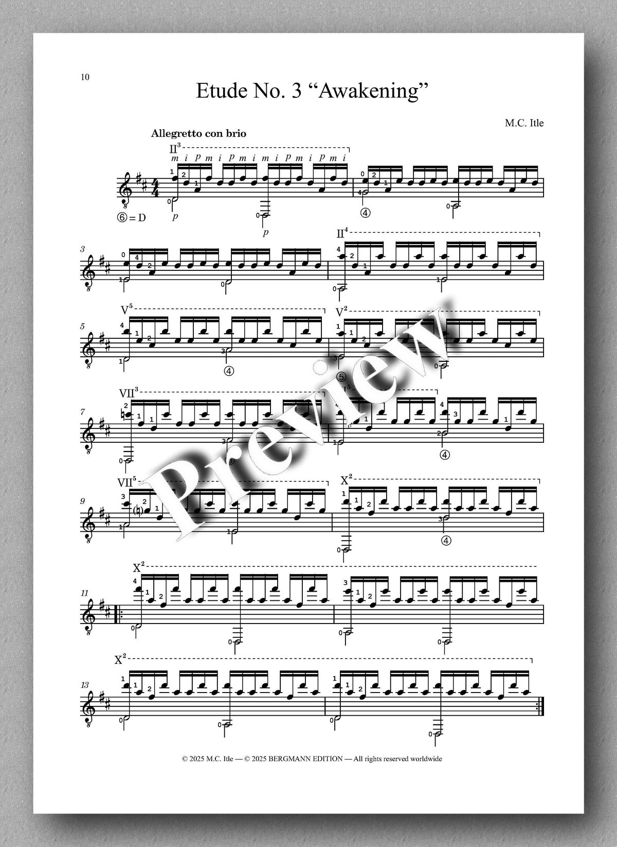 M. C. Itle, Three Preludes
Preview of the music score 3