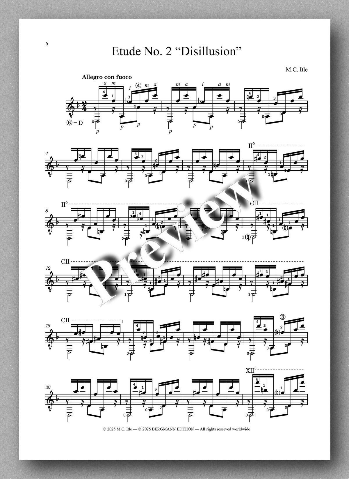 M. C. Itle, Three Preludes
Preview of the music score 2
