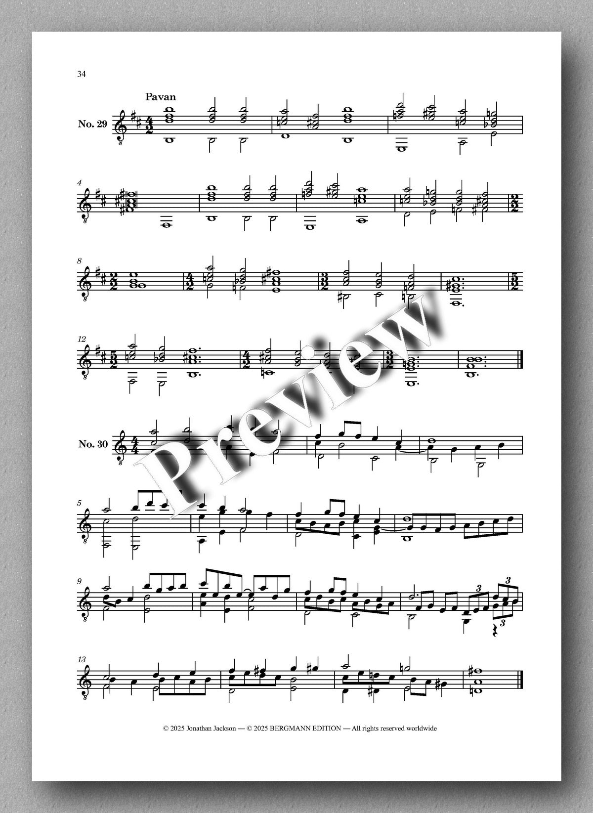 Lemon Frog by Jonathan Jackson - preview of the music score 5