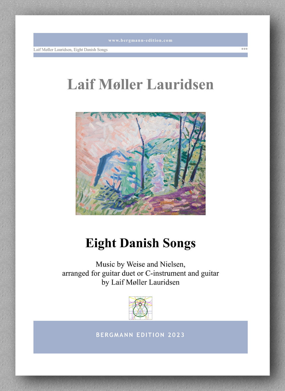 Lauridsen, Eight Danish Songs - preview of the cover
