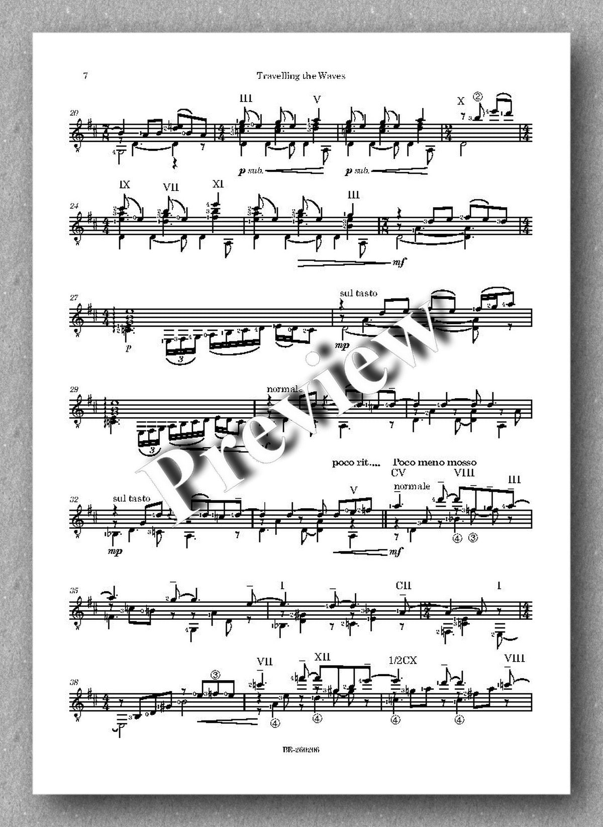 Sheet music with musical notation on a white background