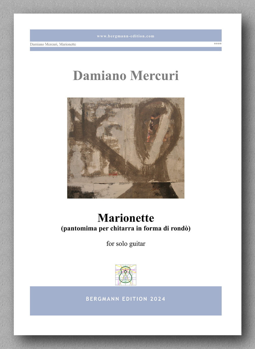 Damiano Mercuri, Marionette - preview of the cover