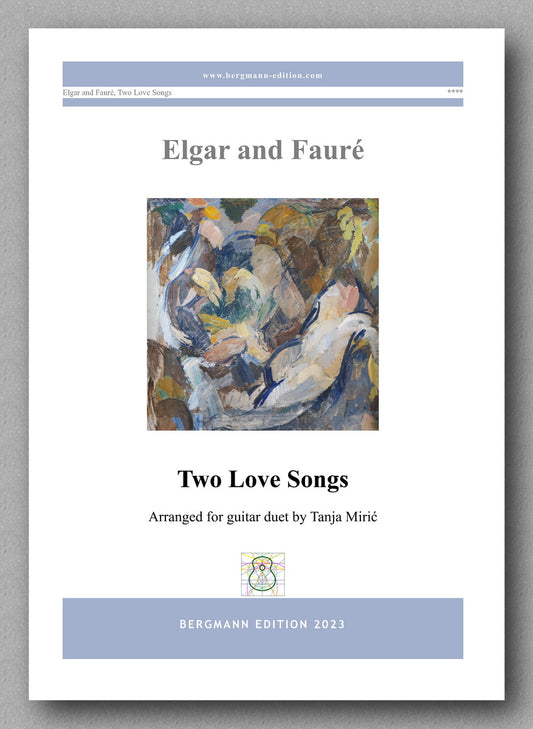 Elgar and Fauré, Two Love Songs - preview of the cover
