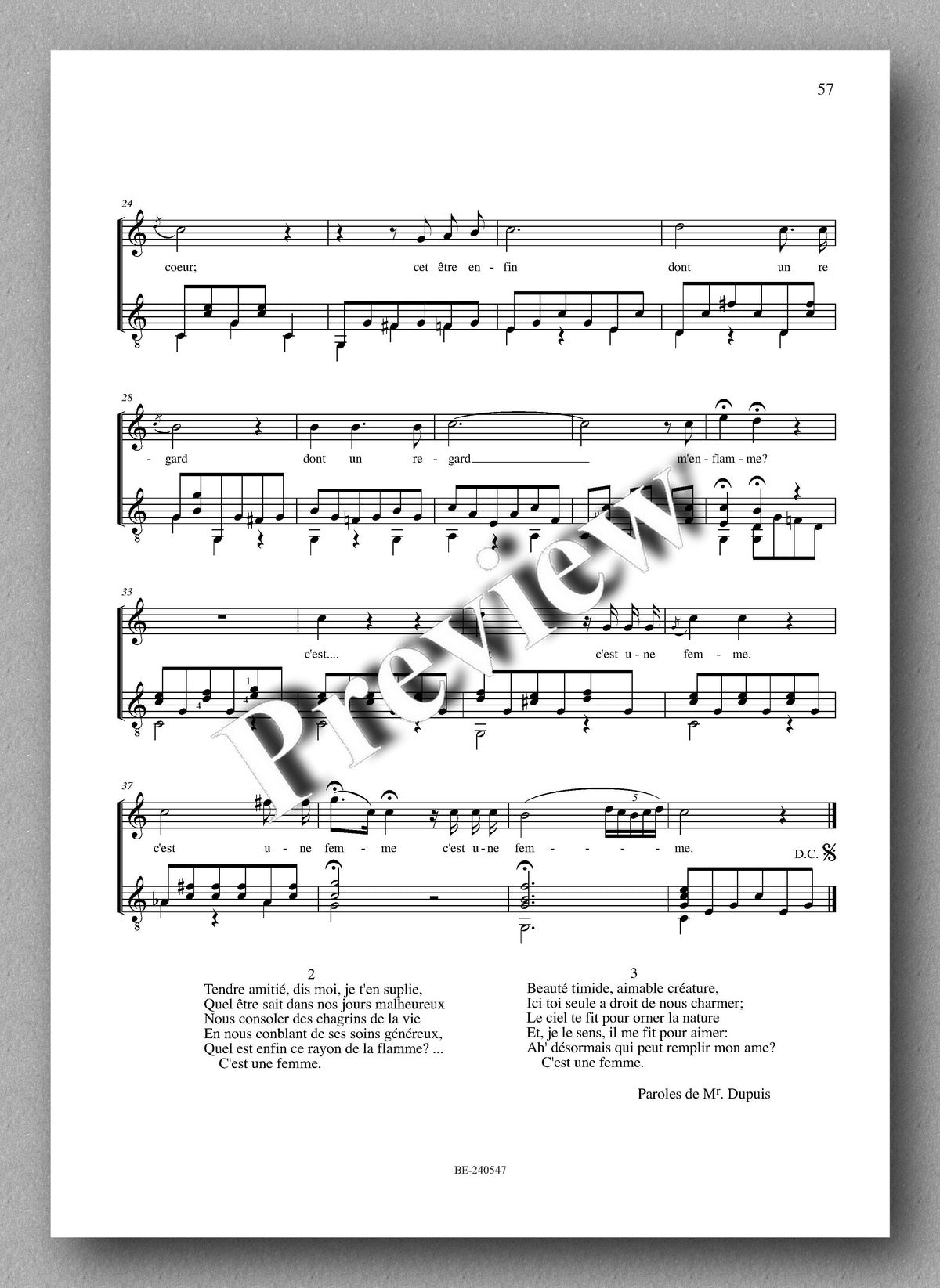Francesco Molino, 18 Songs with Guitar Accompaniment - preview of the music score 5