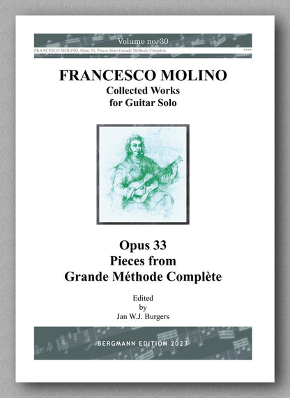 Molino, Collected Works for Guitar Solo, Vol. 30 - preview of the cover