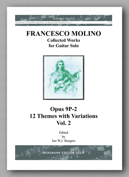 Molino, Collected Works for Guitar Solo, Vol. 11 -preview of the cover