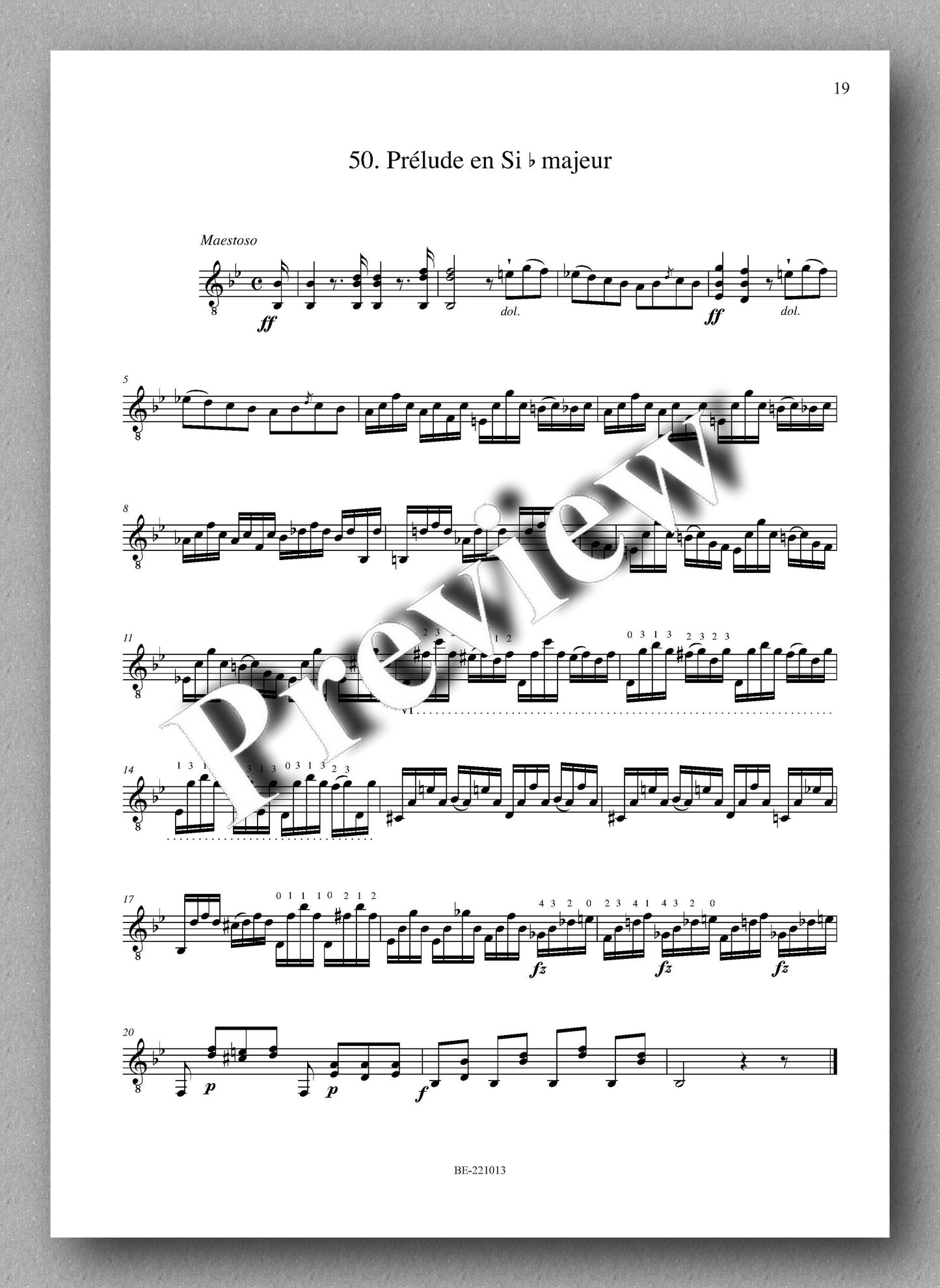 Molino, Collected Works for Guitar Solo, Vol. 1 - preview of the music score 4