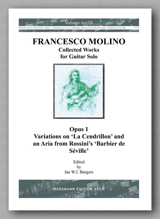 Molino, Collected Works for Guitar Solo, Vol. 35 - preview of the cover