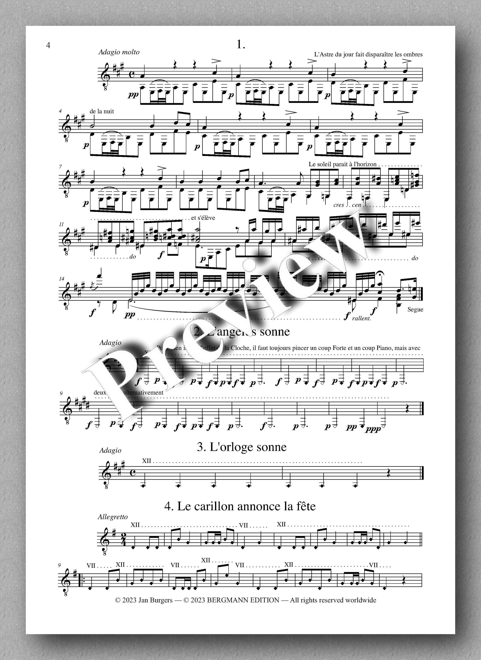Molino, Collected Works for Guitar Solo, Vol. 48 - preview of the music score 1