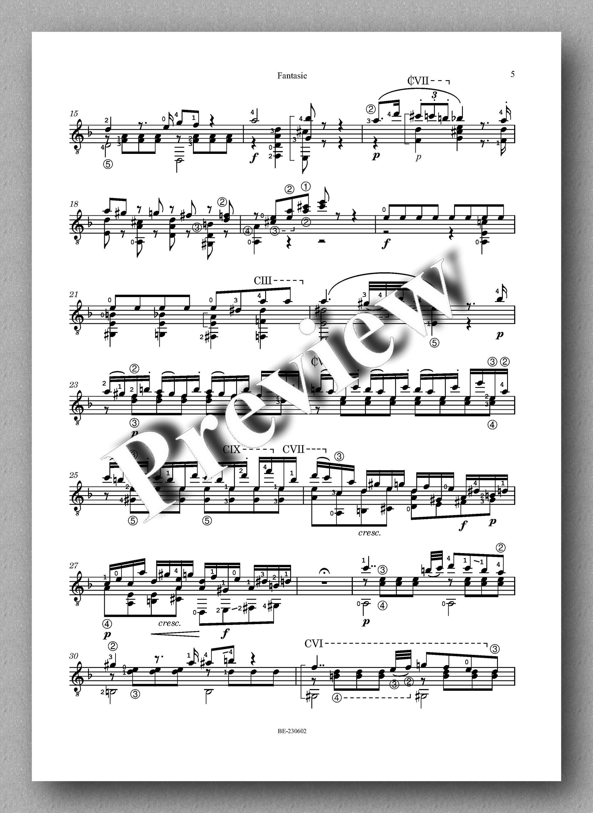 Mozart-Palacios, Fantasie, KV 397 - preview of the music score 2