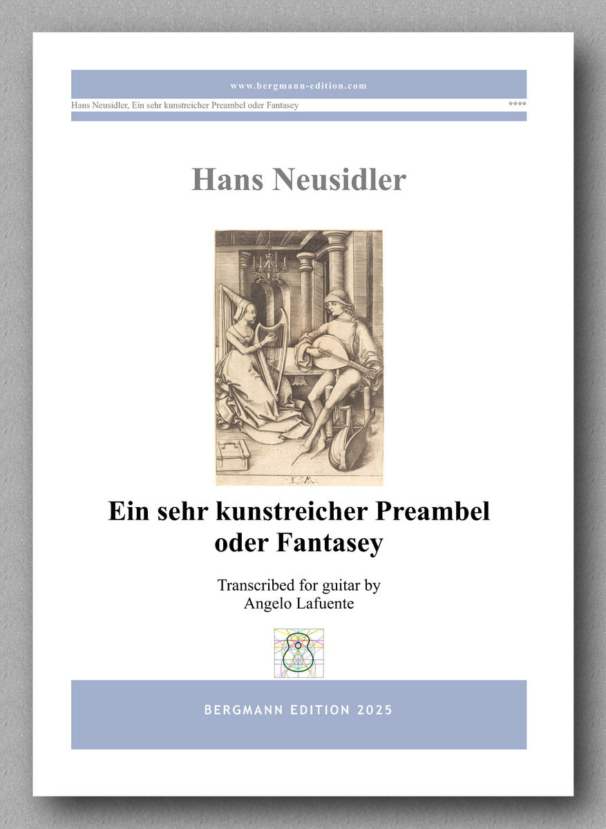 Hans Neusidler, Ein sehr kunstreicher Preambel oder Fantasey - preview of the cover