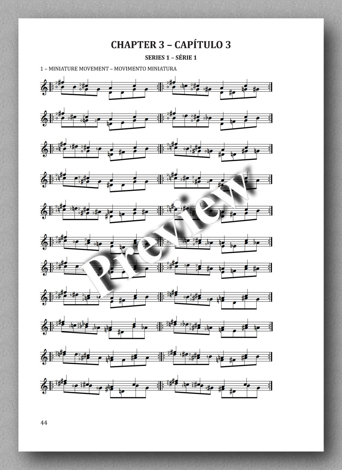 Voices, Book 1, by Jovane E.R. Oliveira - preview of the exercises 4