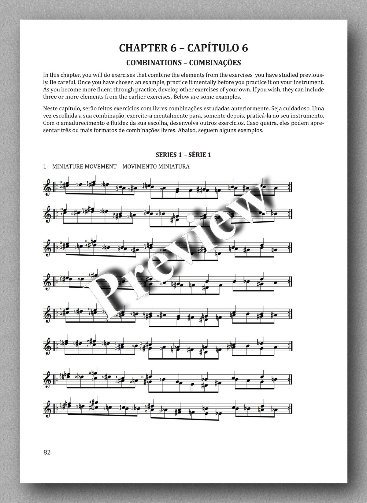 Voices, Book 1, by Jovane E.R. Oliveira - preview of the exercises 5