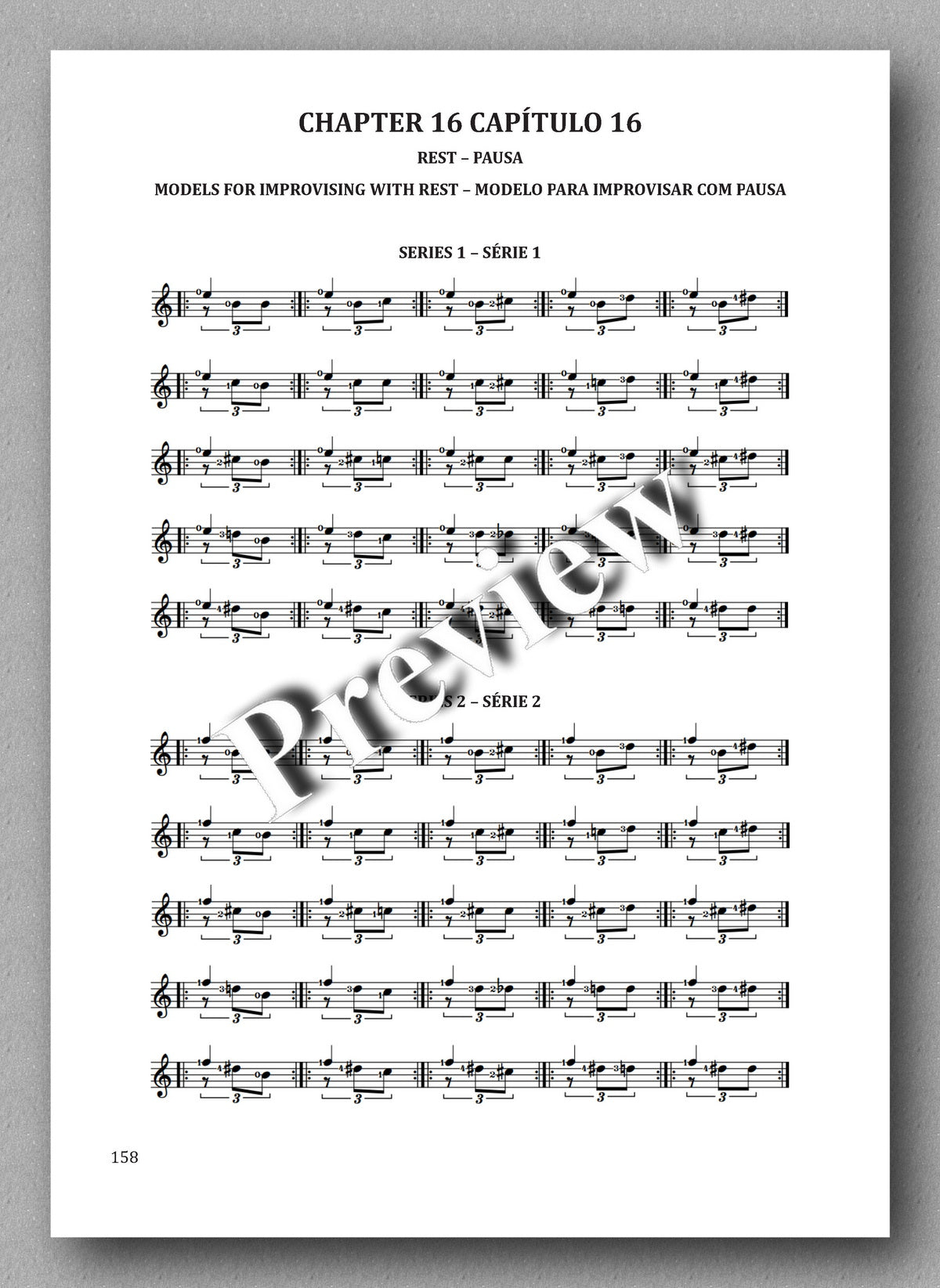 Voices, Book 3, by Jovane E.R. Oliveira, preview of the exercises 6