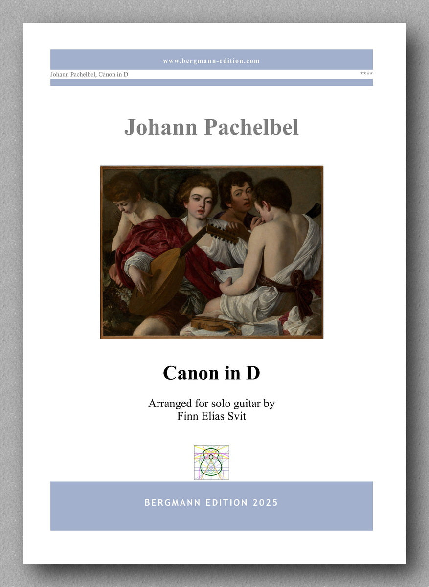 Johann Pachelbel, Canon in D - preview of the cover