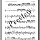 Nicolo Paganini, Andantino - preview of the music score 1