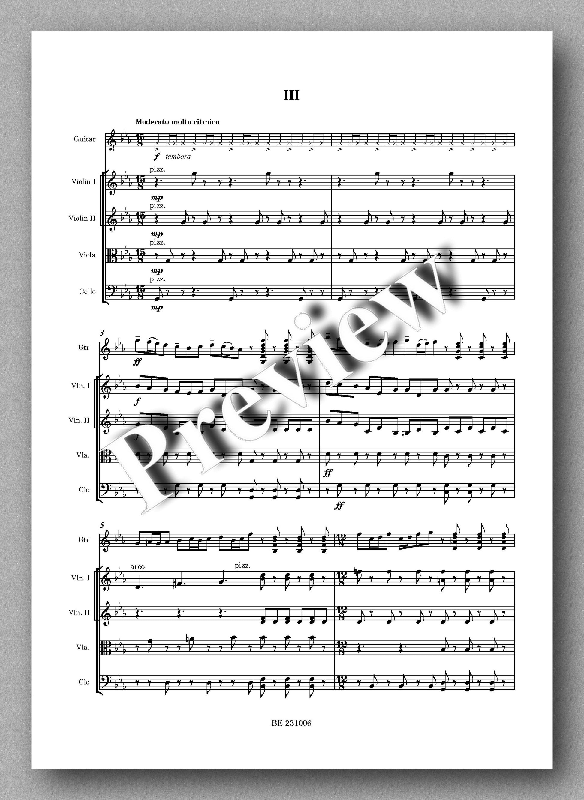 Concertino № 1 by Brent Parker - preview of the music score 3