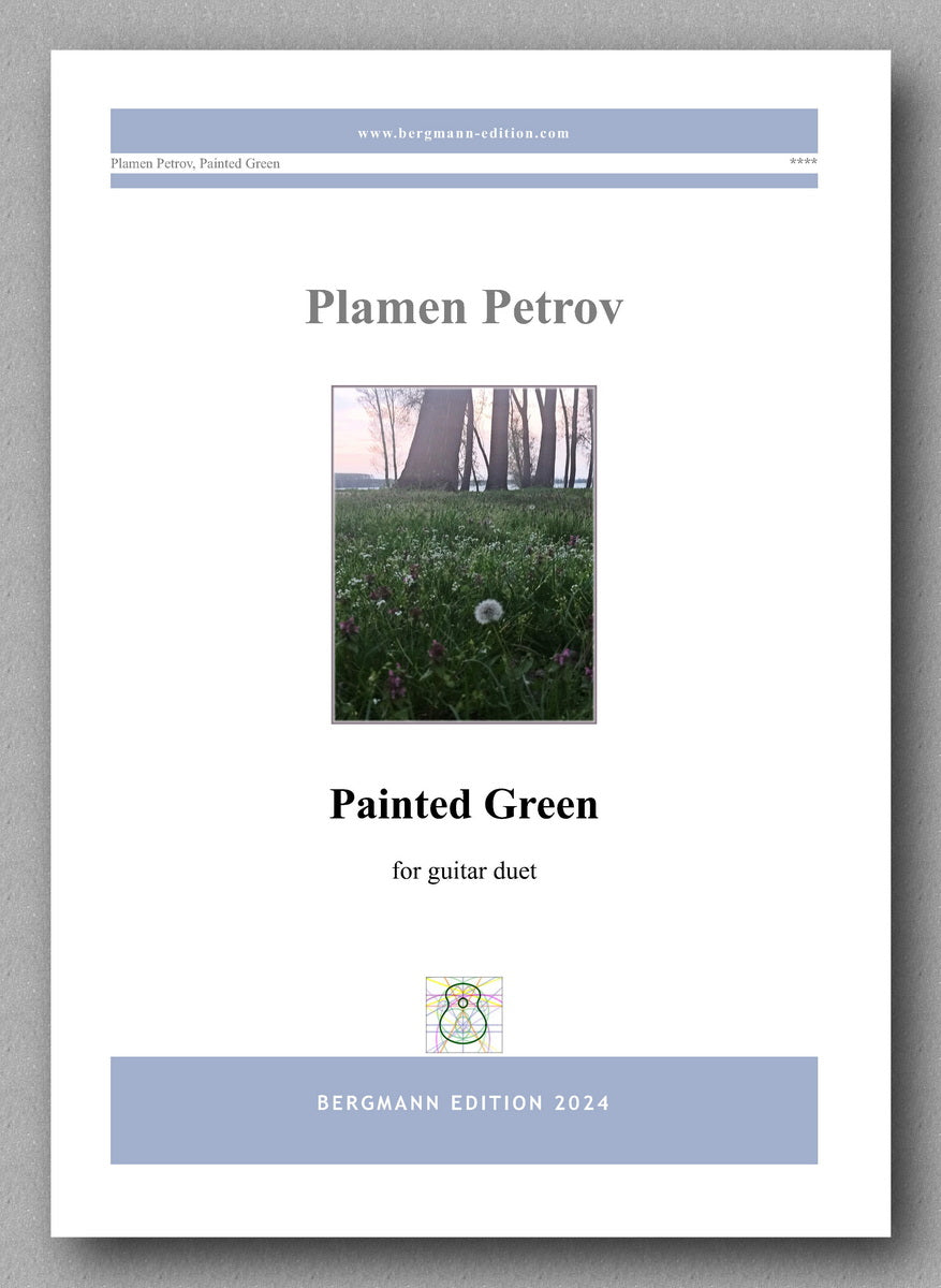 "Painted Green" by Plamen Petrov - preview of the cover