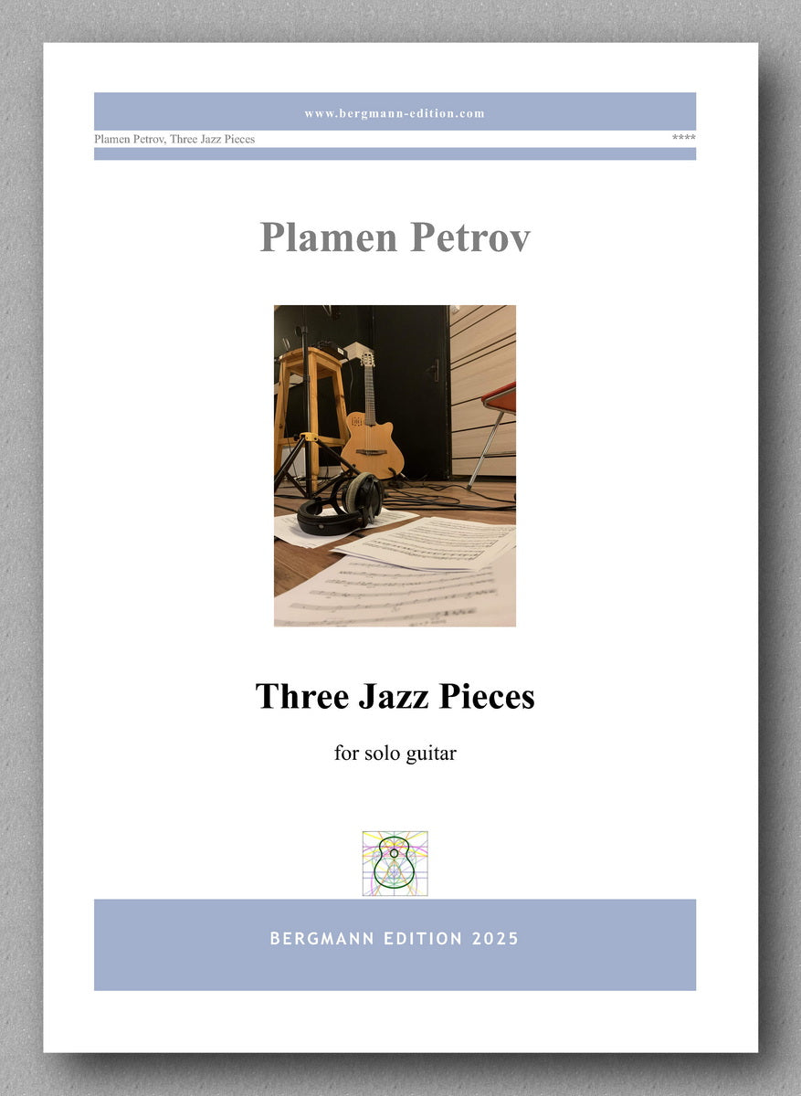 Three Jazz Pieces by Plamen Petrov - preview of the cover
