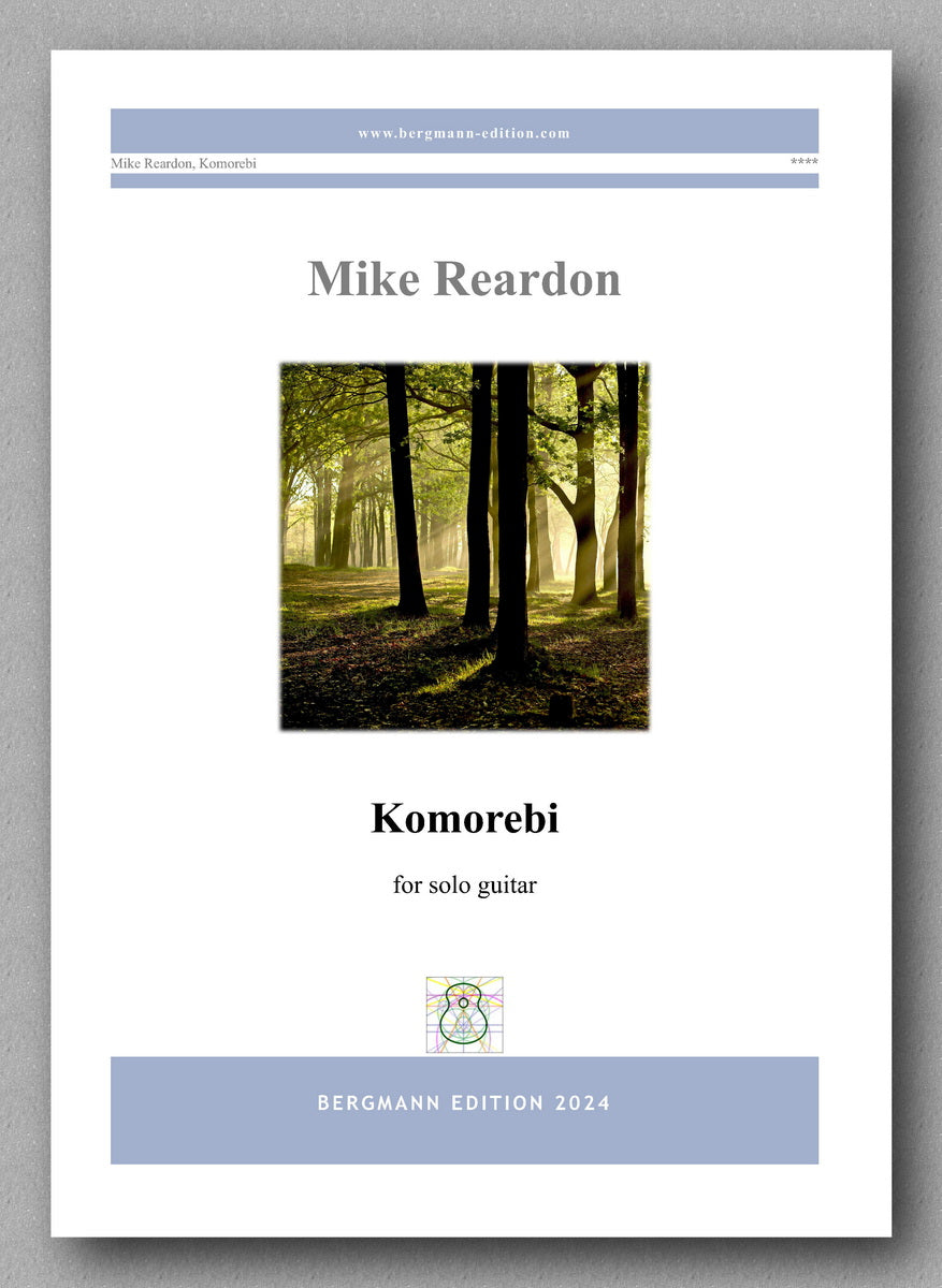 Mike Reardon, Komorebi - preview of the cover