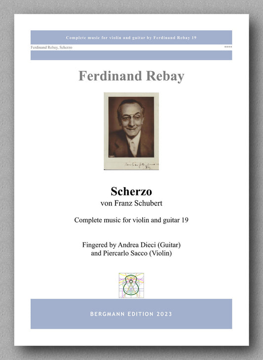 Ferdinand Rebay, Scherzo von Schubert - preview of the cover