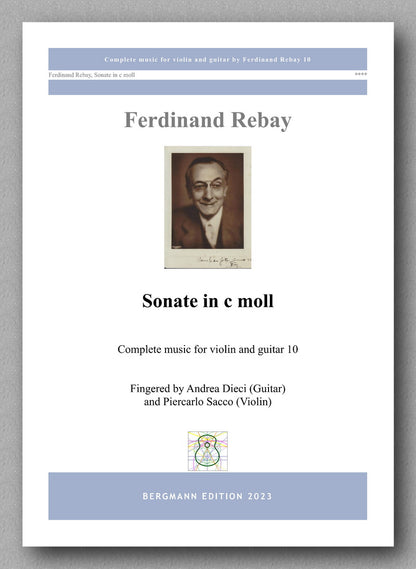 Ferdinand Rebay, Sonate in c moll - preview of the cover