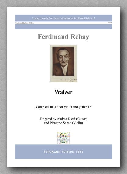 Ferdinand Rebay, Walzer - preview of the cover